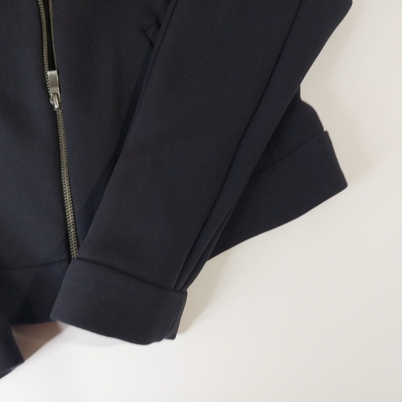 Liz Claiborne Women"s Black  Bomber Jacket Size S - Picture 2 of 13